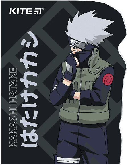 Блокнот А6 60арк. вирубка Naruto №NR24-223/Kite/
