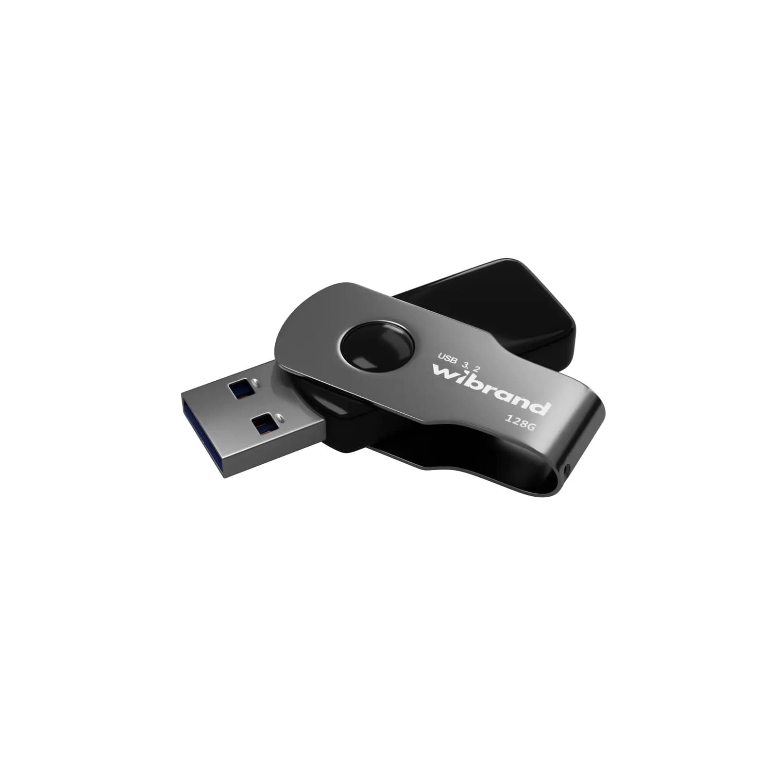 Флеш-память 128GB "Wibrand" Gen1 Lizard USB3.2 black №1790
