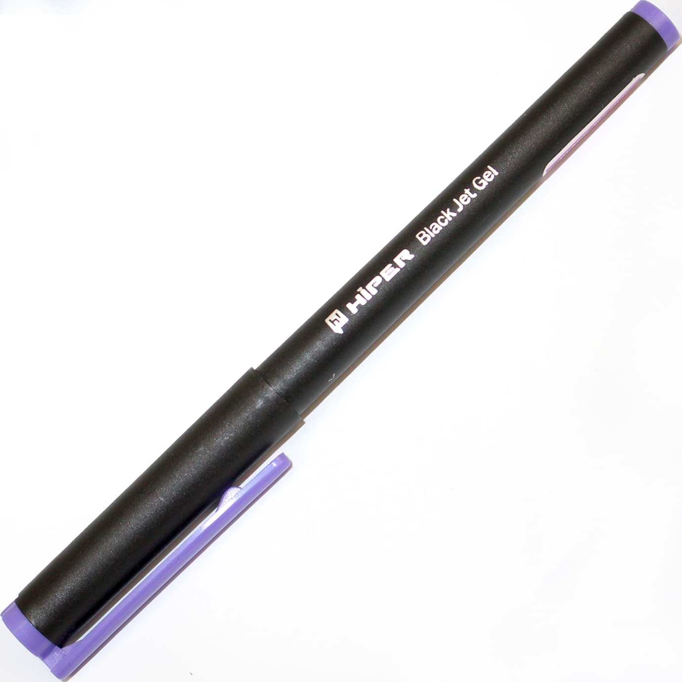 Ручка гел. "Hiper" №HG-155 Black Jet 0,6мм фиолетовая(10)(100)