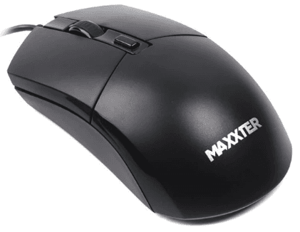 Мишка Maxxter Mc-4B01 Black USB