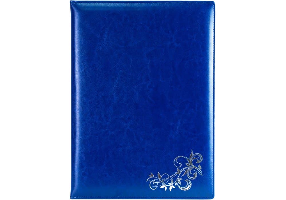 Папка А4 "Візерунок" Nebraska синя №O36038-02/Optima/(15)