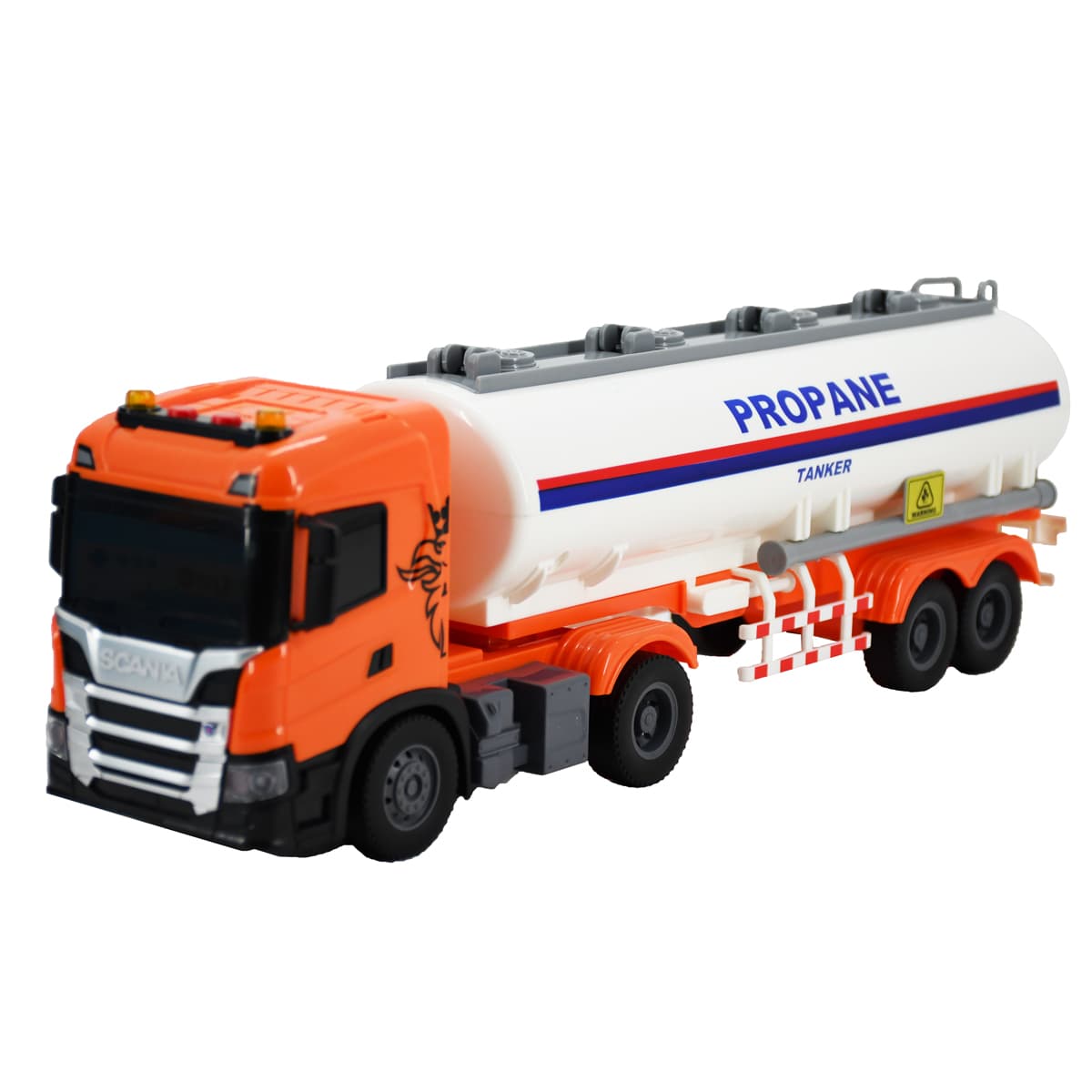 Автомодель "Technodrive" Large Truck АВТОЦИСТЕРНА SCANIA,звук,світ. №6418KS/КіддіСвіт/