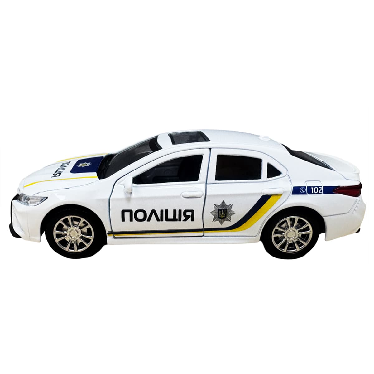 Автомодель "Technodriver" TOYOTA CAMRY ПОЛІЦІЯ біла №KM250416/КіддіСвіт/