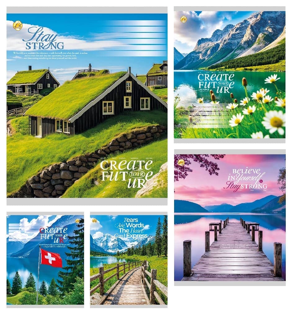 Тетрадь 60л. клет. /ТВ/ "Природа" №И61604(10)(160)