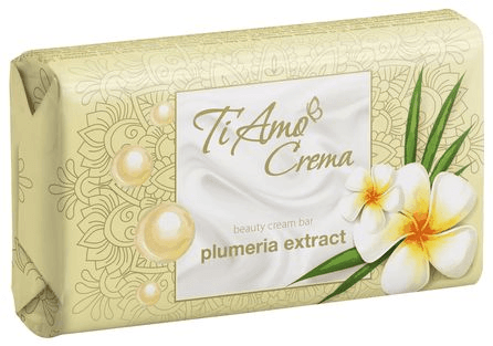 Мило "Ti Amo Crema" з екстр.плюмерії 125г №7537
