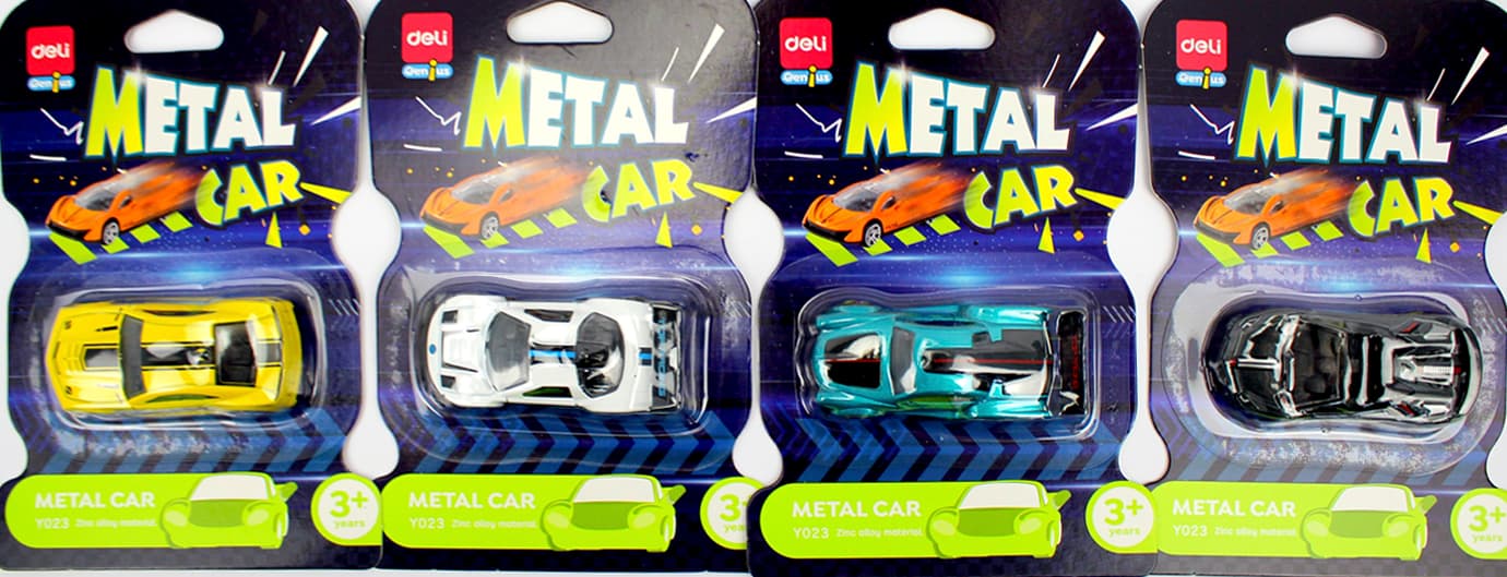 Машина метал. "Deli" Urban cars 24 види №EY023(24)