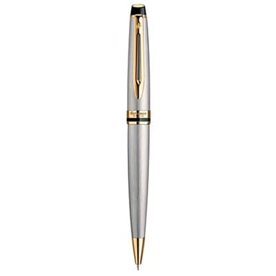 Ручка кулькова Waterman Expert позолочена сталь 20042