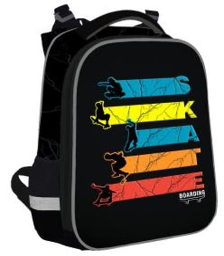 Рюкзак каркасний "School Case" Skate 2від. 2карм,39х29х16см №2516C/Class/(4)