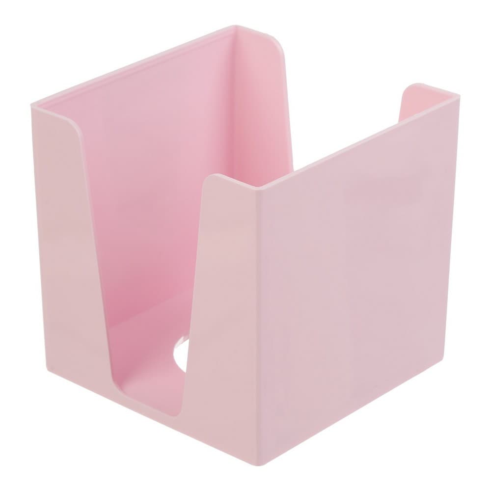 Куб для бумаги "Buromax" №BM.6360-10 Pastel 9х9х9см розовый(6)