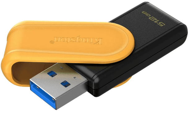 Флеш-память 512GB "Kingston" DT Exodia USB3.2 black/yellow №8774