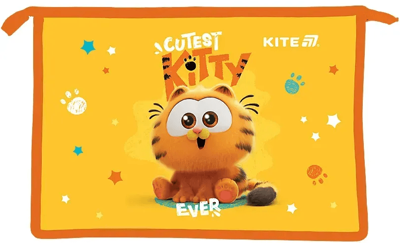 Папка "Kite" №GF25-428 А4+ Garfield на молн.(12)