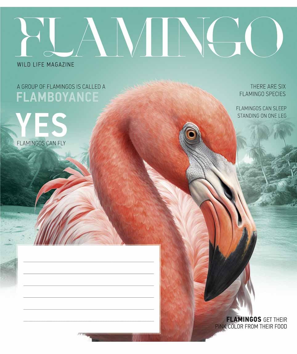 Зошит 12арк. кліт. Star "Fauna magazine" ВД-лак №012-3428K(30)(360)