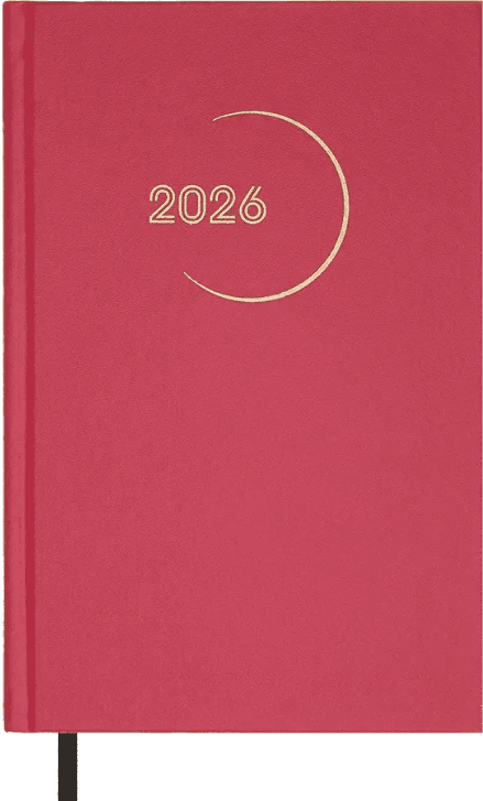Щоден. А5 "Buromax" дат2027 Madam малиновий №BM.21170-29(20)