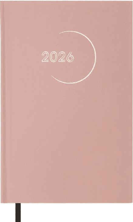 Щоден. А5 "Buromax" дат2027 Madam світло-рожевий №BM.21170-43(20)