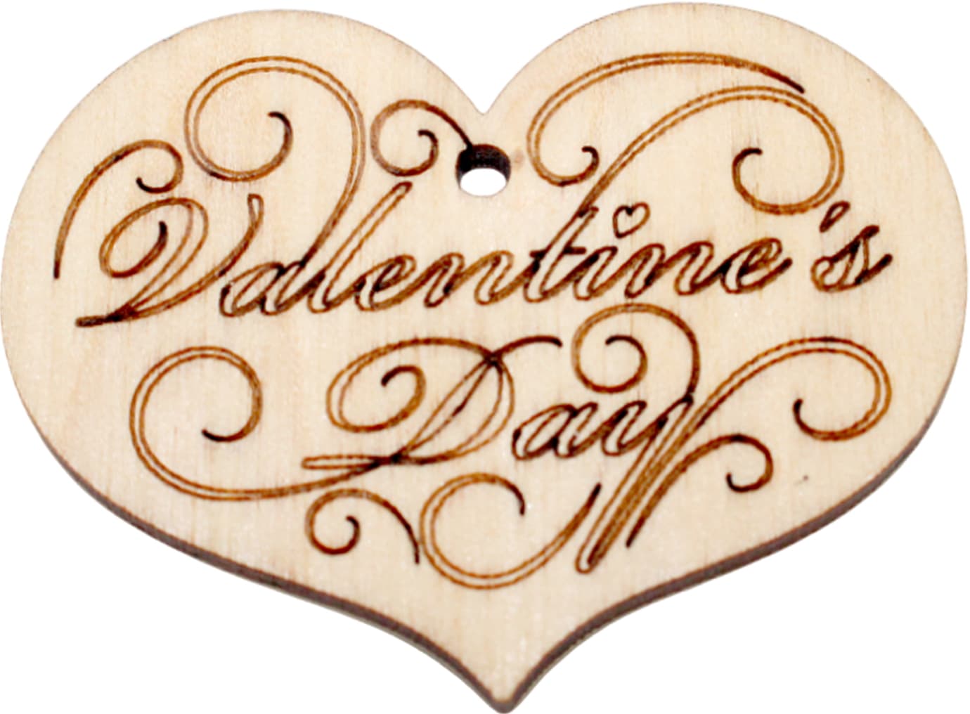 Серце Valentine's Day 6 см фанера