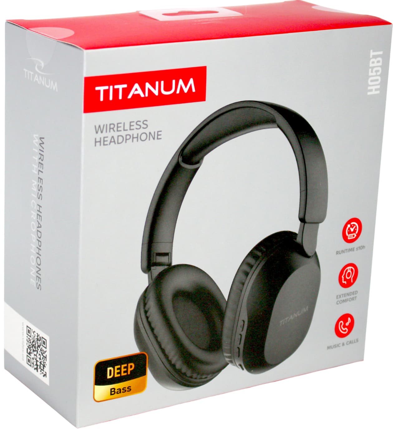 Наушники Titanum H05BT Black №8068