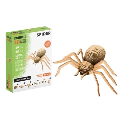 Пазли 3D "Cartonic" Collectible Spider
