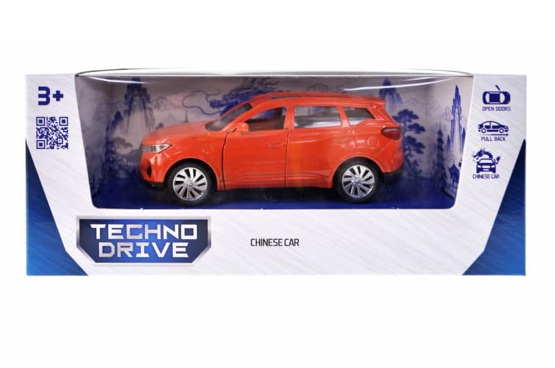 Автомодель "Chinese Car" помаранчевий №FY43008-4/КіддіСвіт/