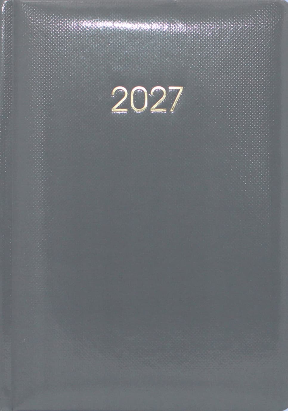 Ежедневник A5 Economix датированный 2027 Spectrum серый №E21845