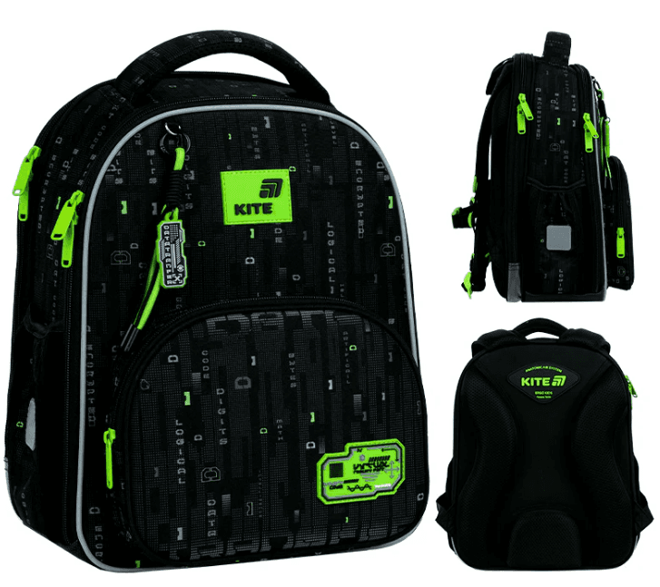 Рюкзак каркасний "Kite" Education Digital 2від.,3карм. №K26-556M-4(4)