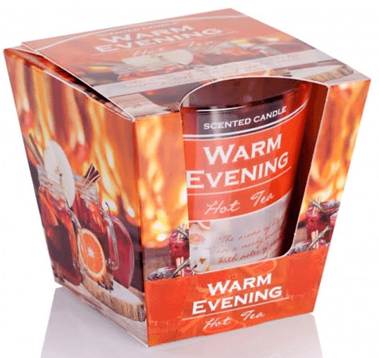 Свічка з ароматом "Bartek candles" 115г/30год. Hot Tea(12)