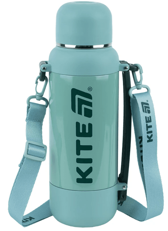 Термос метал. 1,2л "Kite" зелёный №K25-1225-3
