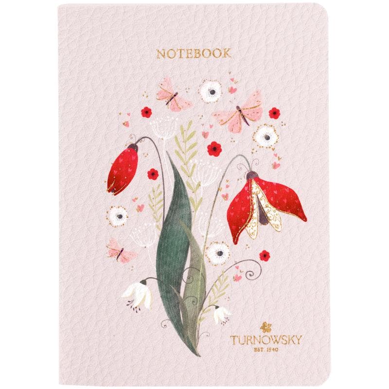 Блокнот А6 60л. клет. карт. Turnowsky.Secret Garden 2 №8711-2-A-TR/Axent/(24)