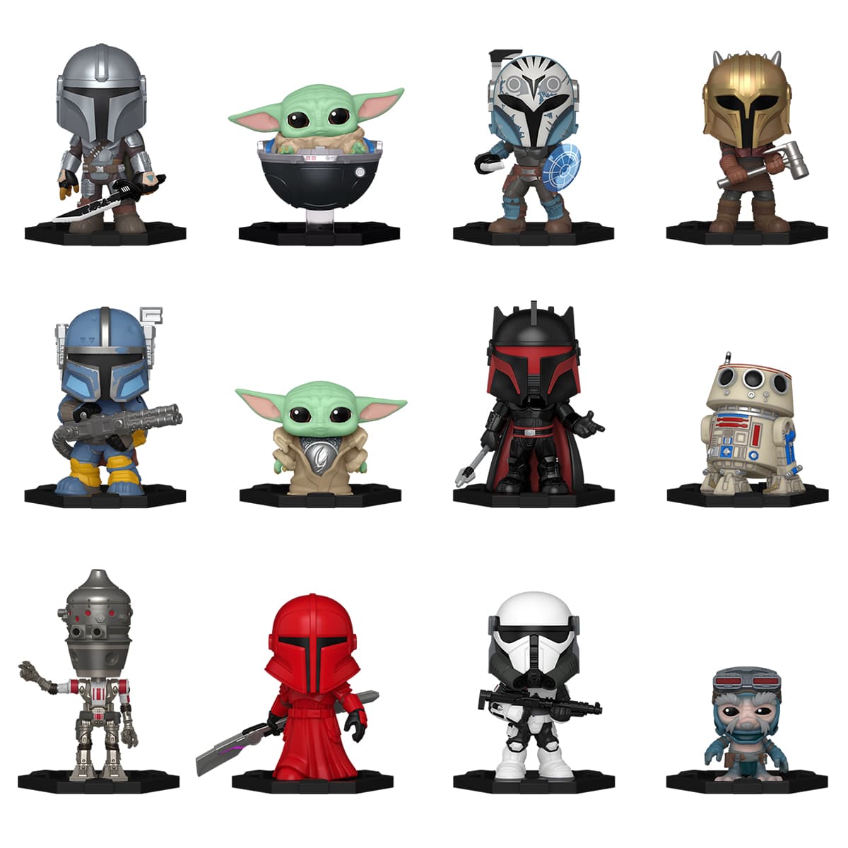 Фігурка "Funko Mystery Minis" Мандалорець №81366/Кідді Світ/(1)(12)