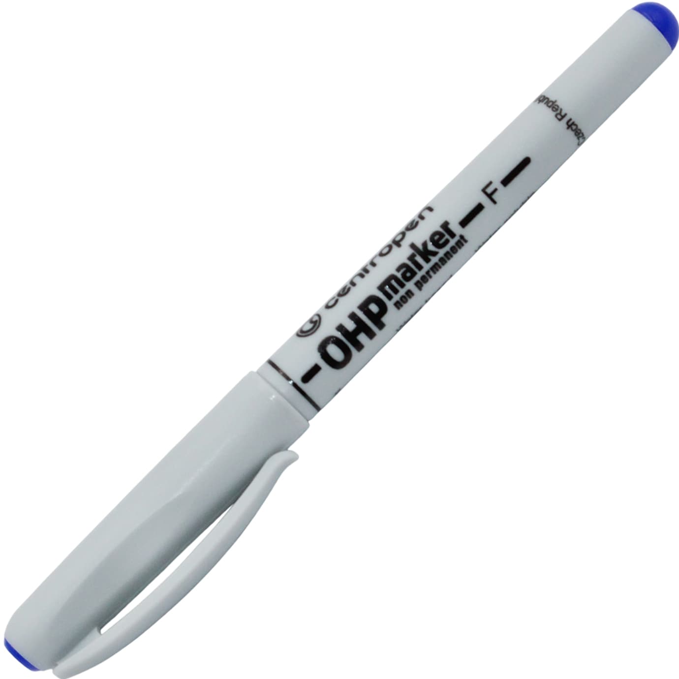 Маркер "Centropen" №2646/03 Non-Permanent OHP 0,6мм синий(10)(200)