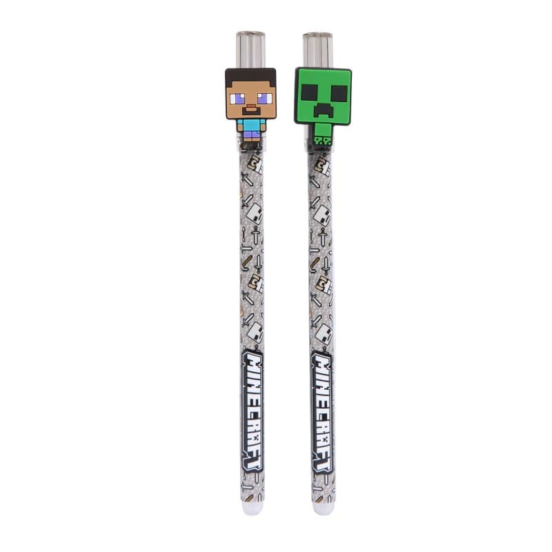 Ручка гел. "Yes" №420482 Minecraft "пиши-стирай" 0,5мм синяя(36)