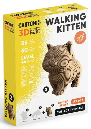 Пазли 3D "Cartonic" Sleepy Kitten
