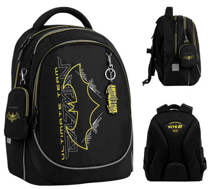Рюкзак "Kite" Education DC Batman 3від.,2карм. №DC26-700M(6)