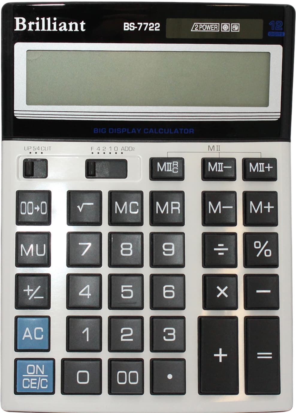 Калькулятор "Brilliant" №BS-7722 (12-розряд.)(10)