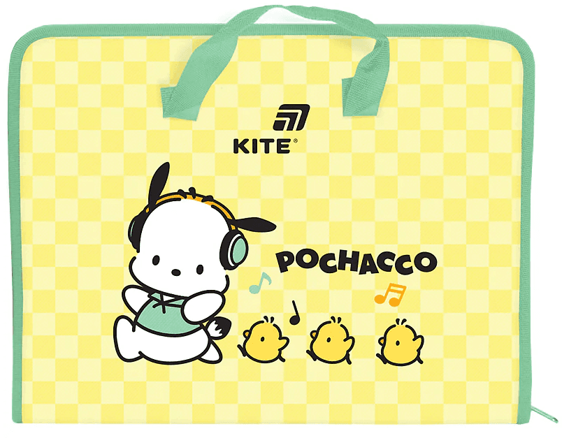 Папка-портфель "Kite" №PC26-202 А4,на молн. Pochacco