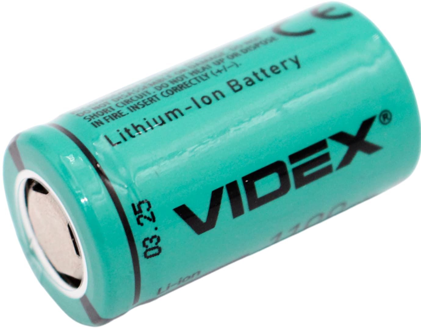 Акумулятор Videx Li-ion 18350-R,1100mAh