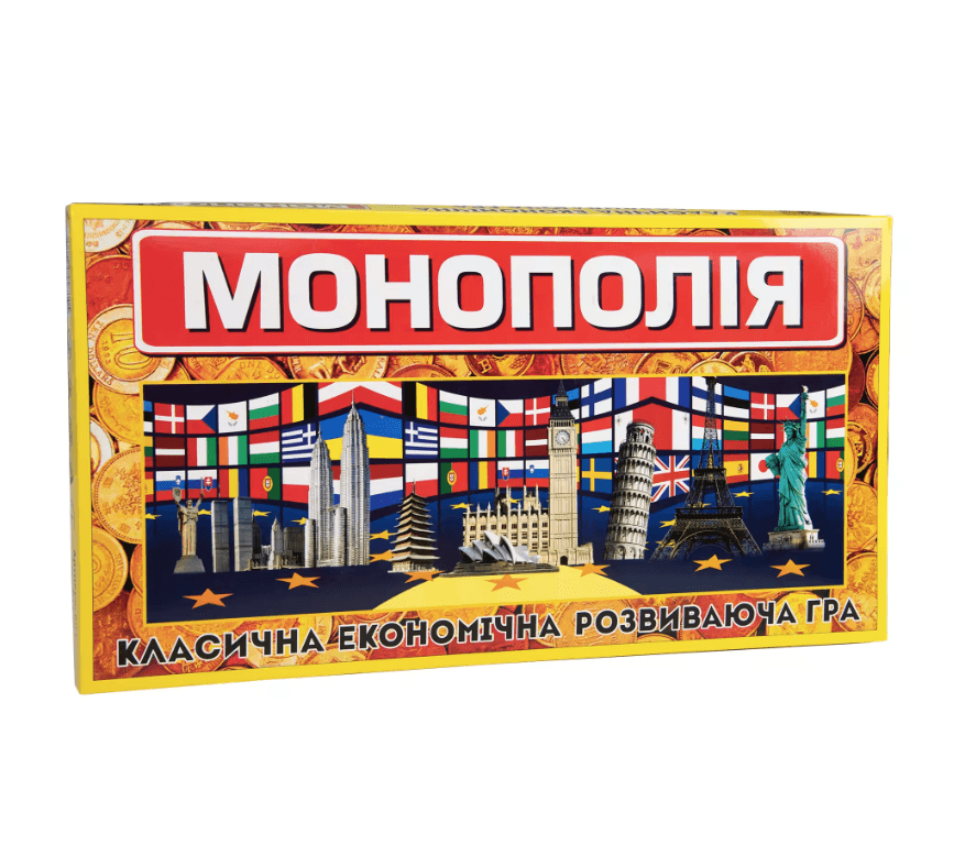 Гра наст. Монополія вел.,укр. 50х27х4см №693/Strateg/(10)