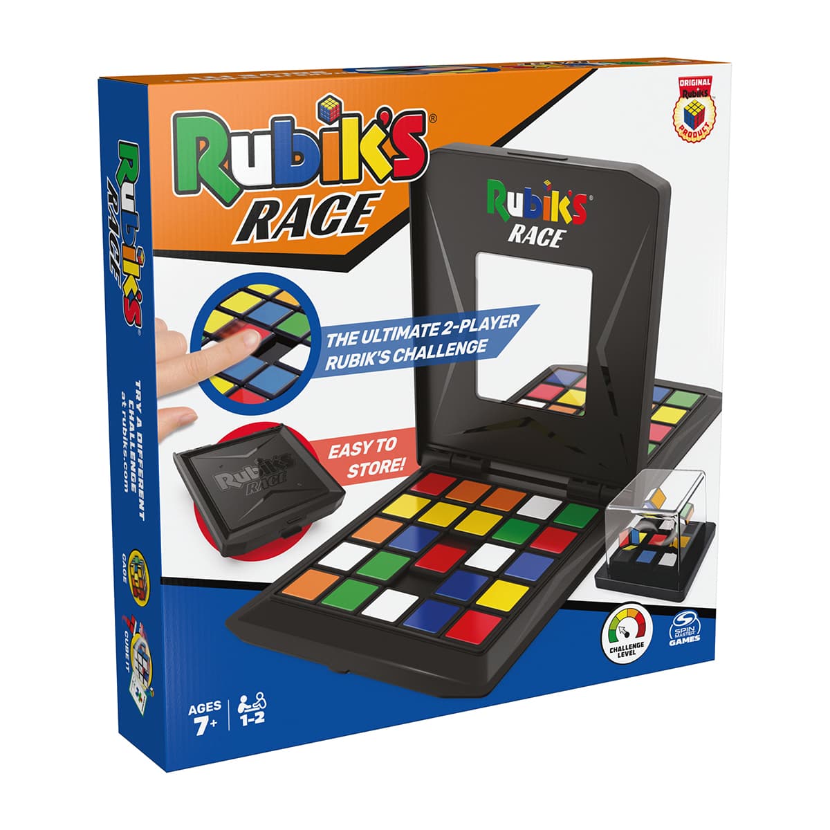 Головоломка "Rubik's Кубик" цветинки (1-2игрока) №6066350/КиддиСвит/(6)