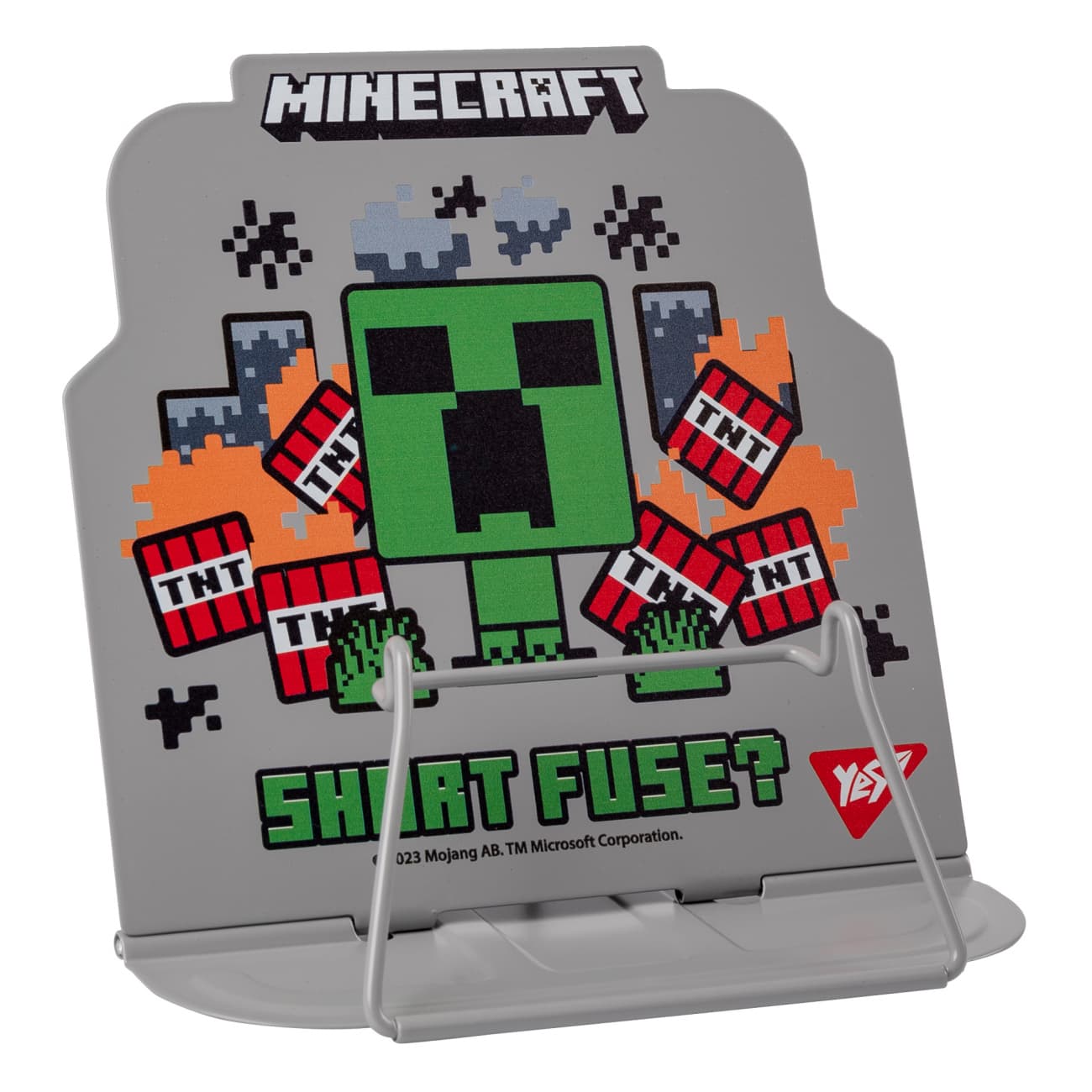 Подставка для книг "Yes" "Minecraft" №470512 метал. с высечкой,фигурная(24)