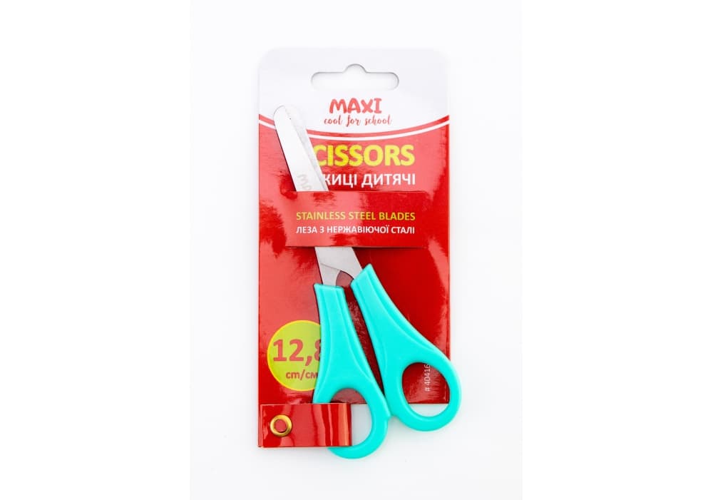 Ножницы дет. "CoolForSchool/Maxi" №CF40416/MX40416 12,8см(12)(24)(288)