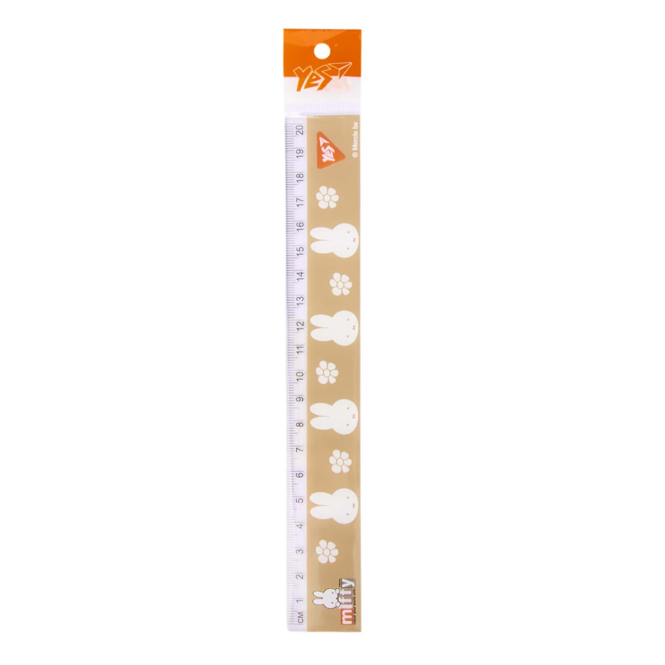 Линейка пласт. 20см "Yes" Miffy №370686(20)(100)