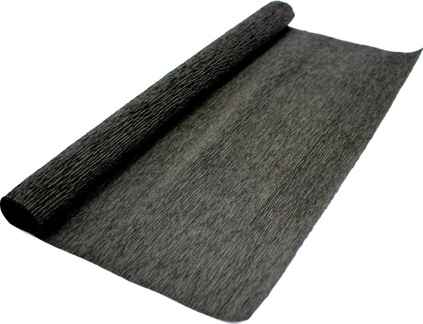 Бумага гофра 2м х50см 230% 42г/м2 "Santi" №708093(чёрная)(1)