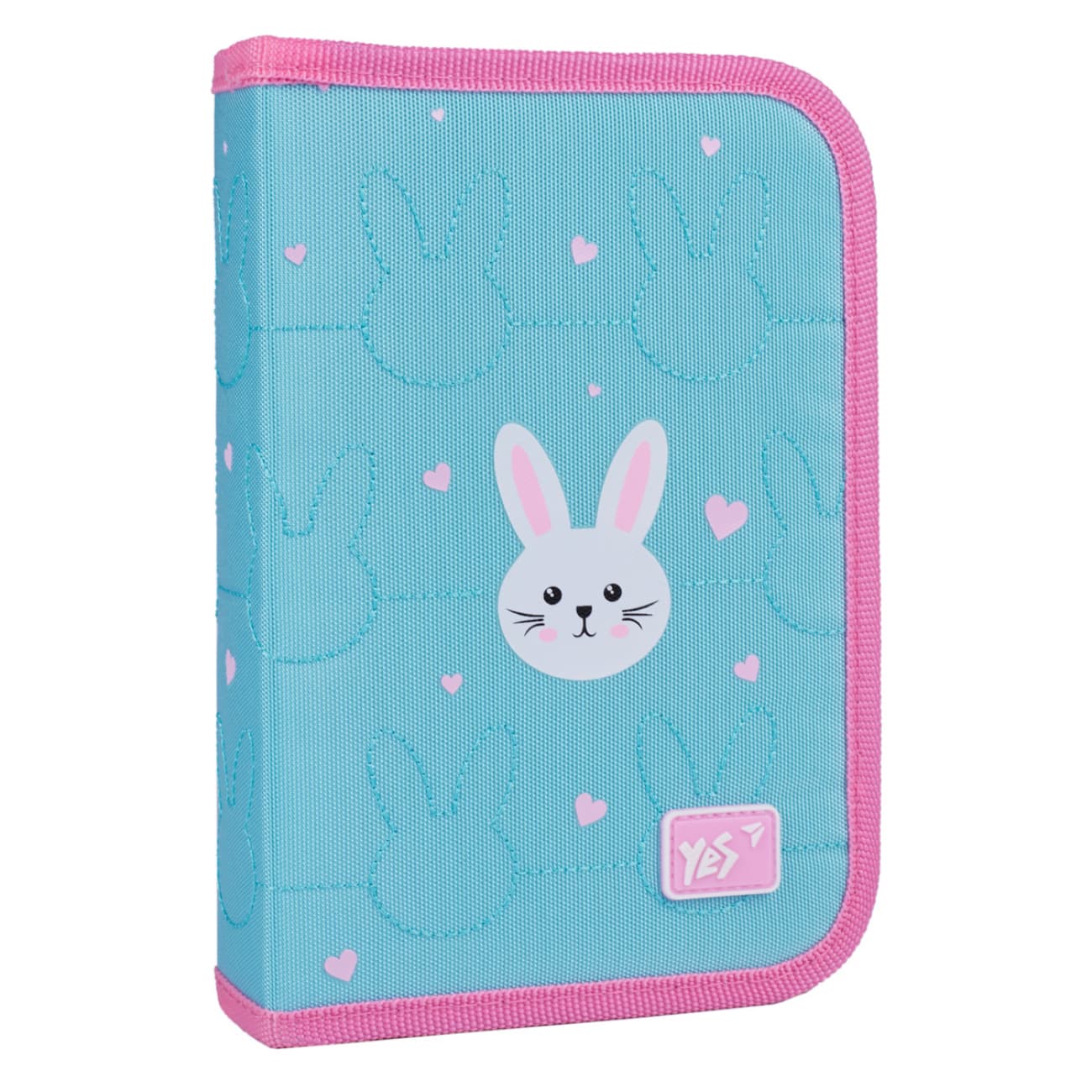 Пенал "Yes" Funny Bunny тв.,одинар.,2клап. №HP-04/533625(48)