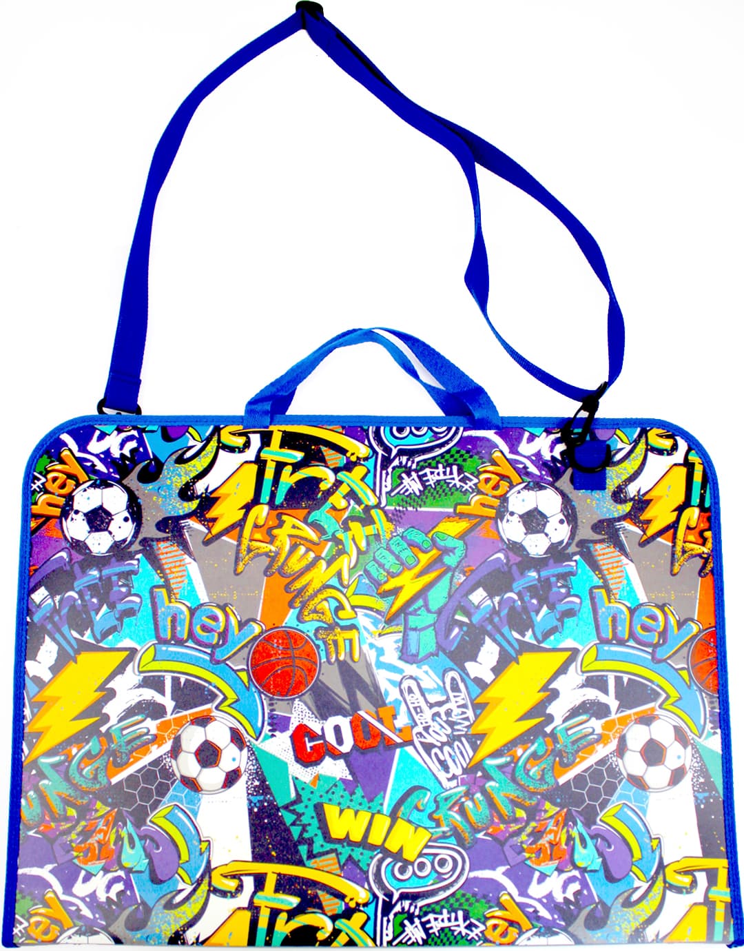 Папка-портфель на липучках CoolForSchool А3 Wow пластиковая (1) CF30003-02