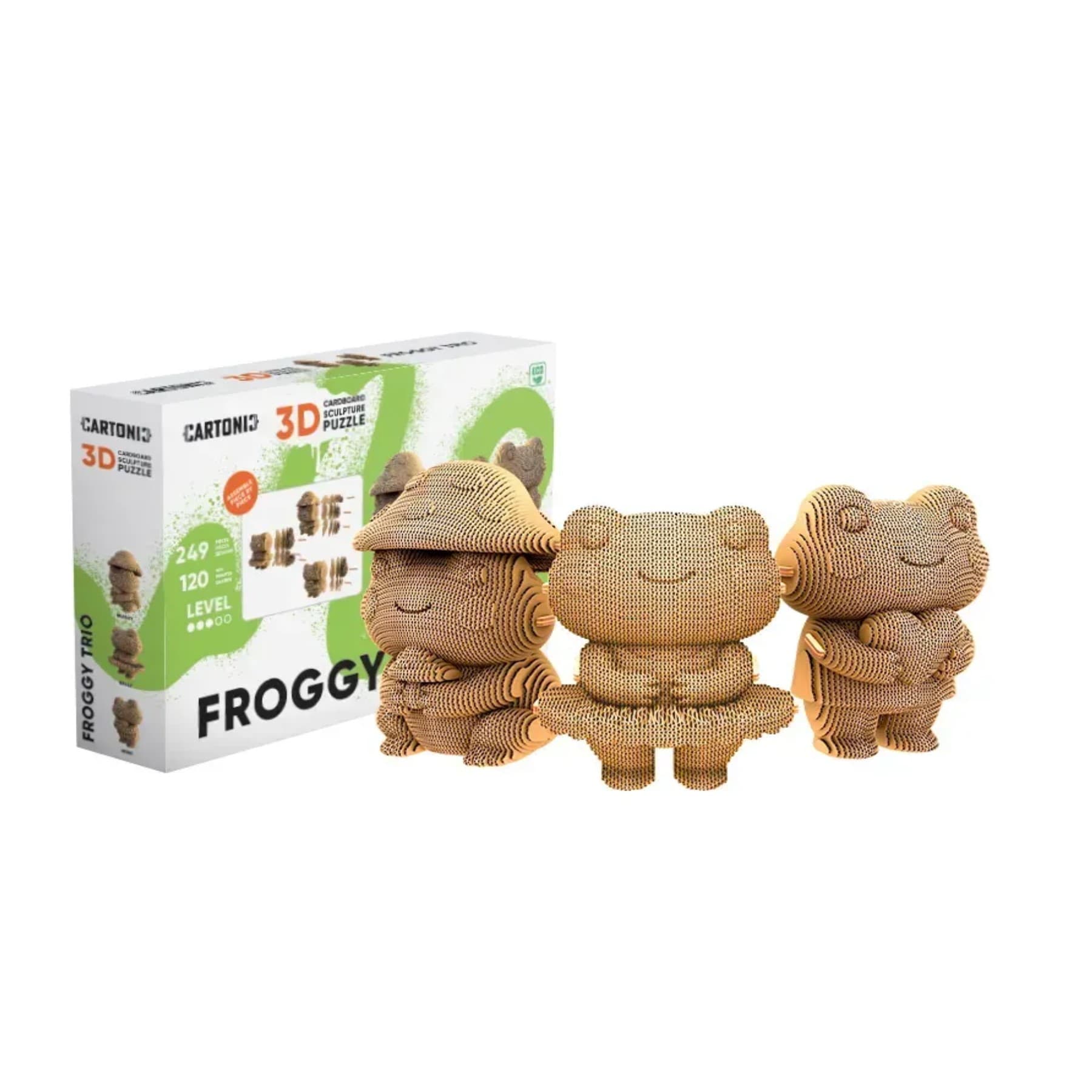 Пазли 3D "Cartonic" Froggy Trio