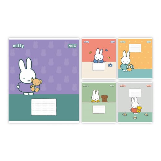 Зошит 12арк. кос.лін. YES My Miffy №768653(25)(500)