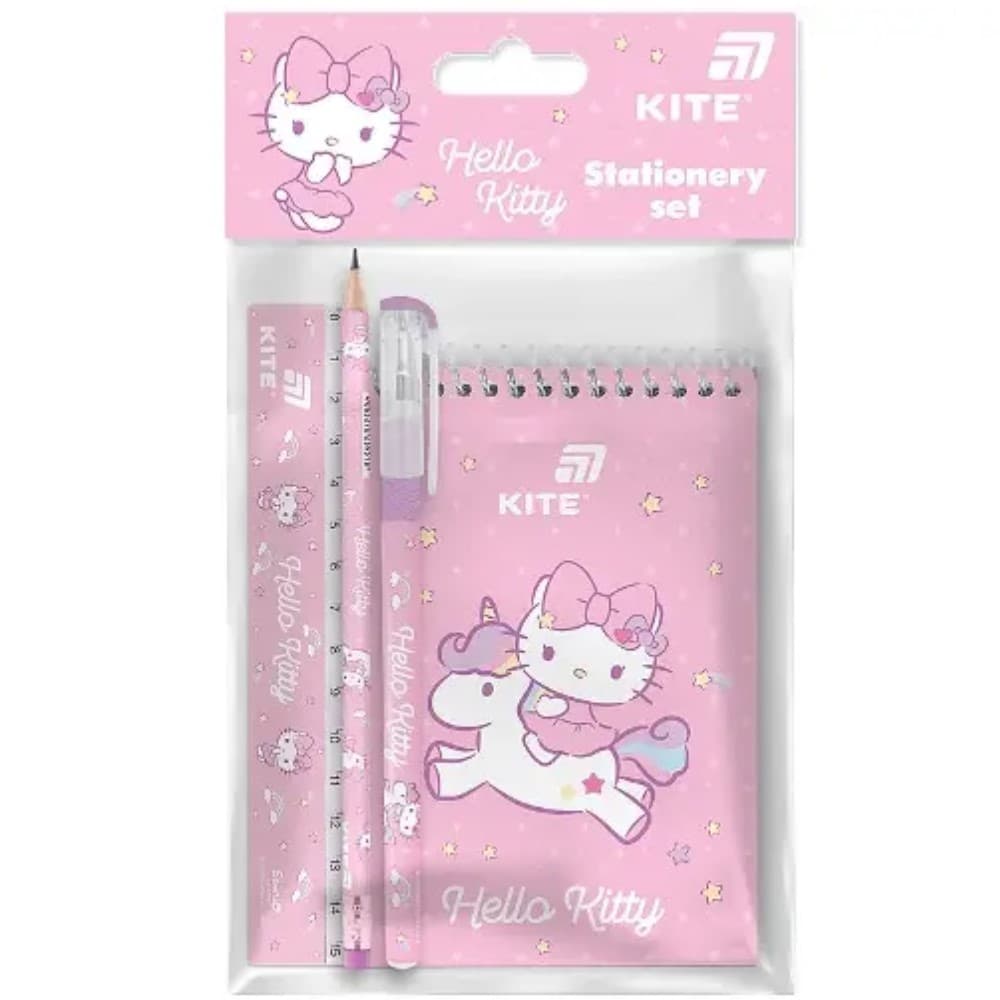 Набір канцтоварів 4 предм. "Kite" Hello Kitty №HK26-S03
