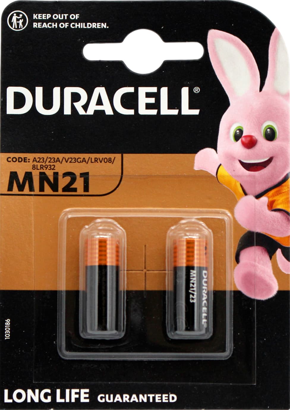 Батарейка Duracell Алкалайн LR-23A/2bl MN21 (10) (100) 