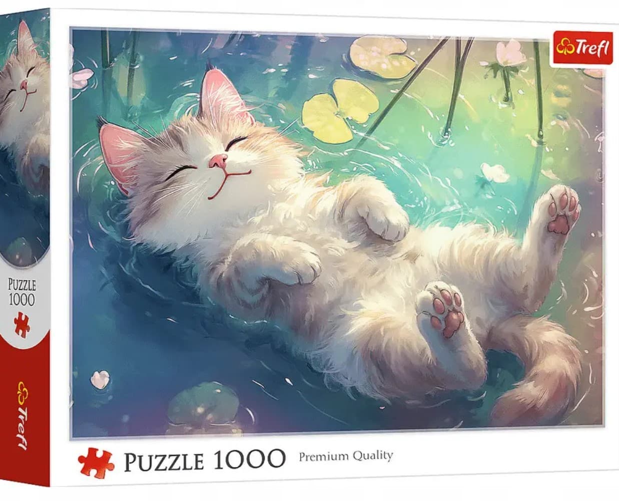 Пазли Trefl 1000ел. Релакс котика №10983