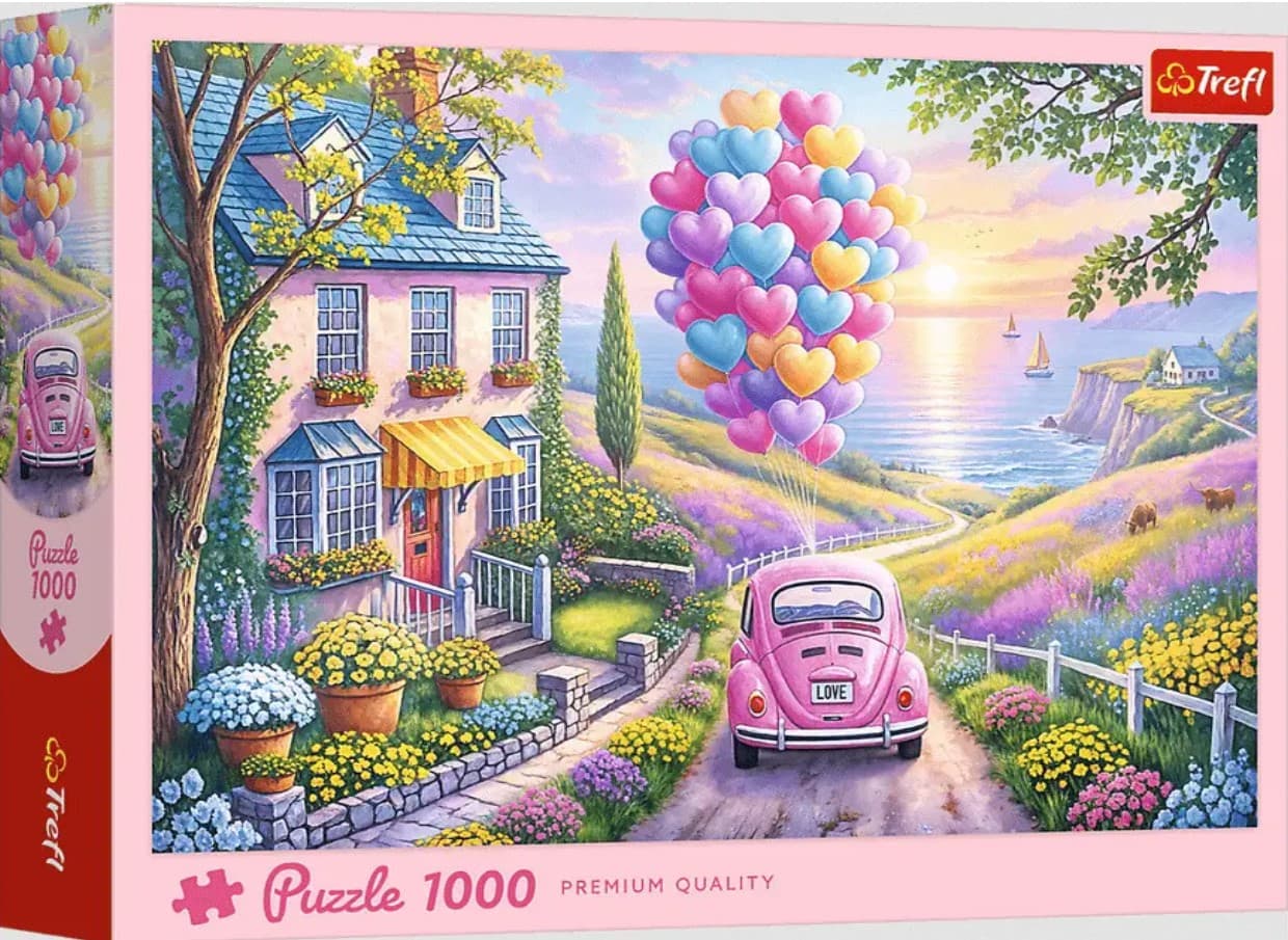 Пазли Trefl 1000ел. Романтична поїздка №10971