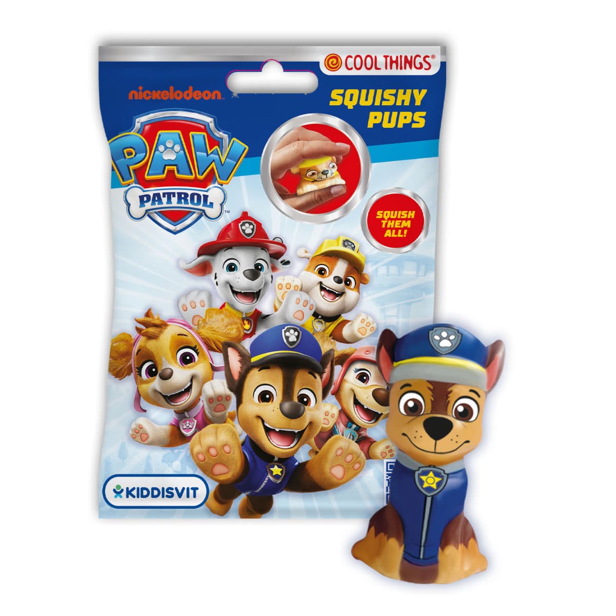 Игрушка-сквиш "Cool Things –серии "Paw Patrol" – ДРУЖНАЯ КОМАНДА №PP067/Кидди Свит/